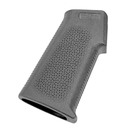 Magpul MAG438-GRY MOE-K AR-15/M4 Pistol Grip Gray Polymer 20 deg Angle - Magpul Industries