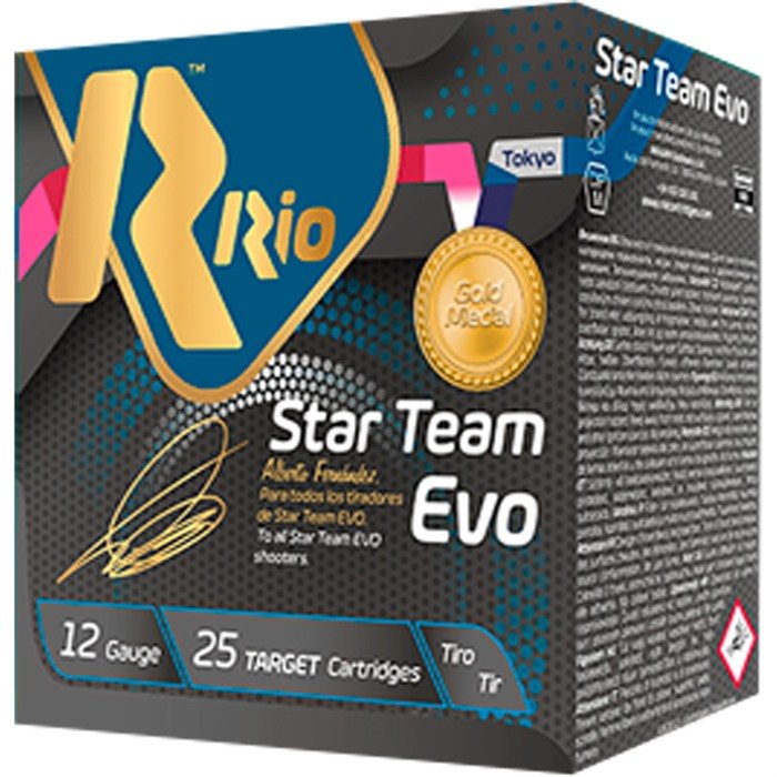Rio Star Team Evo Target 12GA 2-3/4" 1oz #7.5 Shot 25/Box