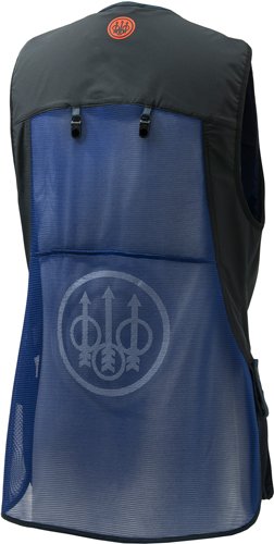 Beretta GT781T155305AZXL Men's Silver Pigeon Vest XL Blue Total Eclipse