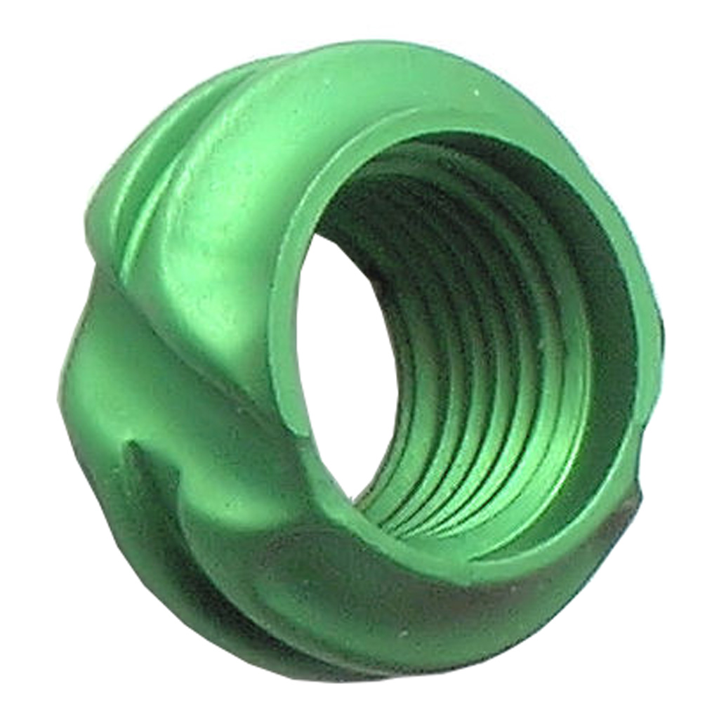 Specialty Archery 749-37L Peep Housing Green 1/4" Non-Hooded 7.5g