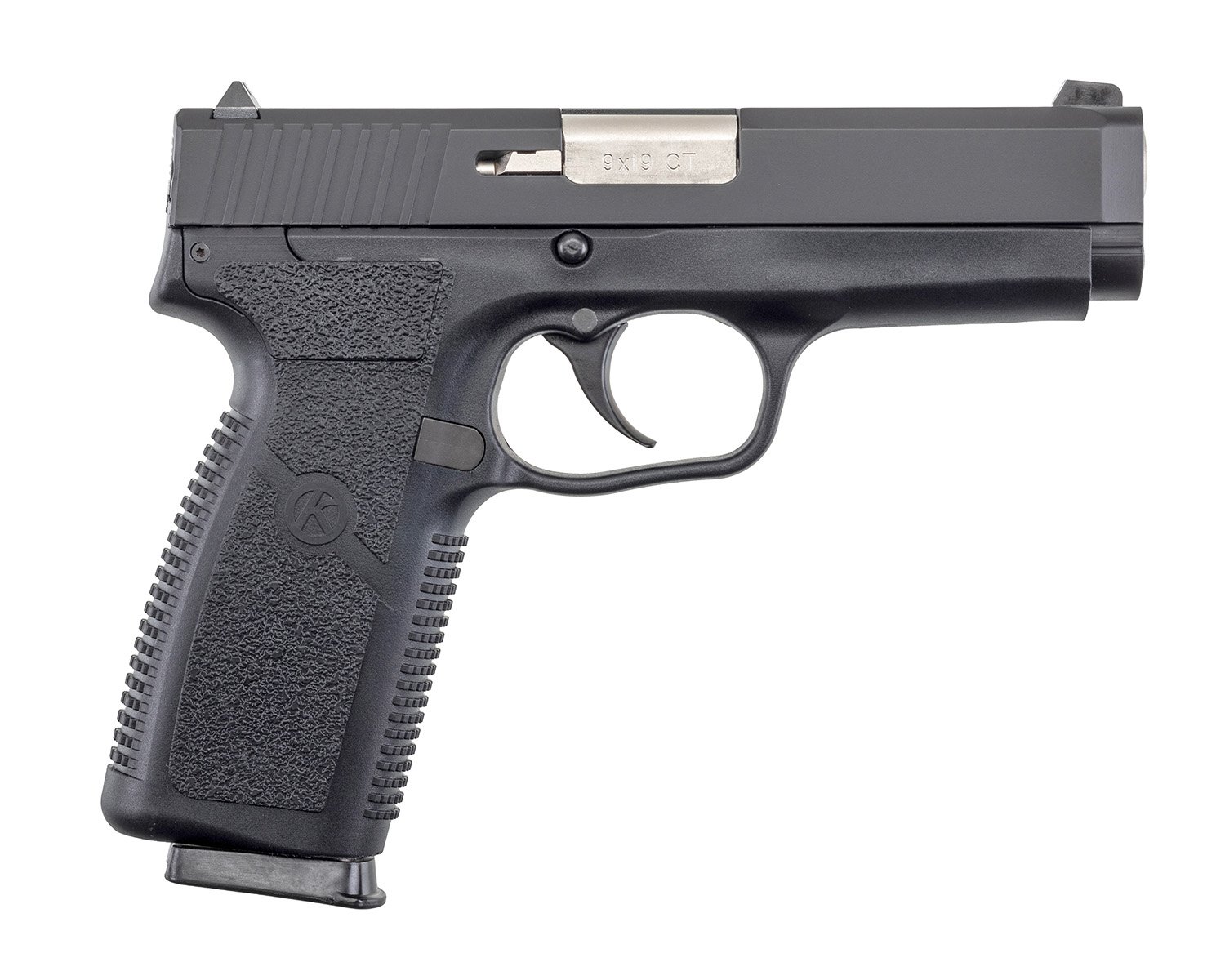 Kahr Arms CT9093CB CT9 9mm 4" Barrel Black Polymer Matte Stainless Slide - Kahr Arms - 9mm Luger