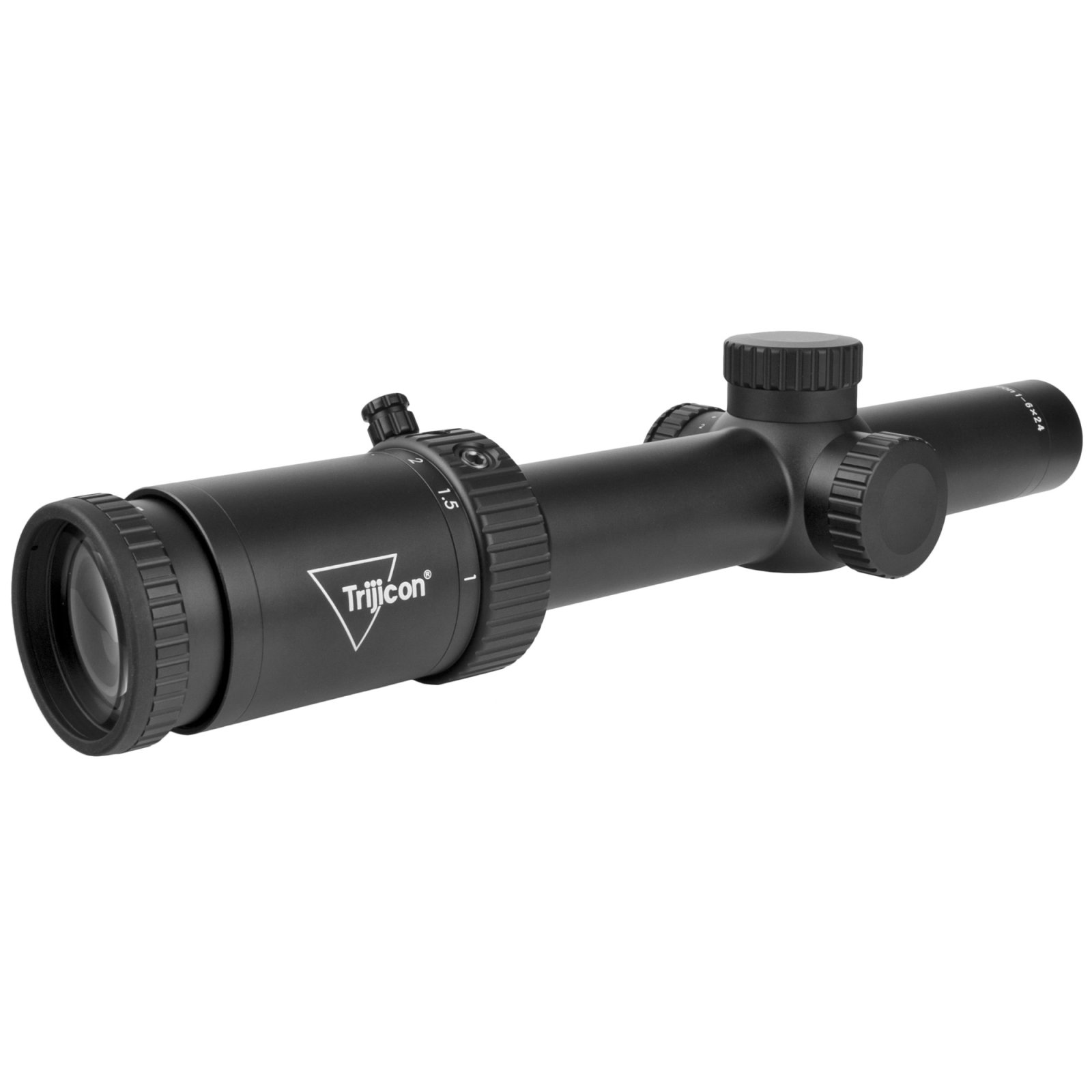 Trijicon 2900022 Credo HX 1-6x24mm Satin Black LED Green MOA Reticle Scope