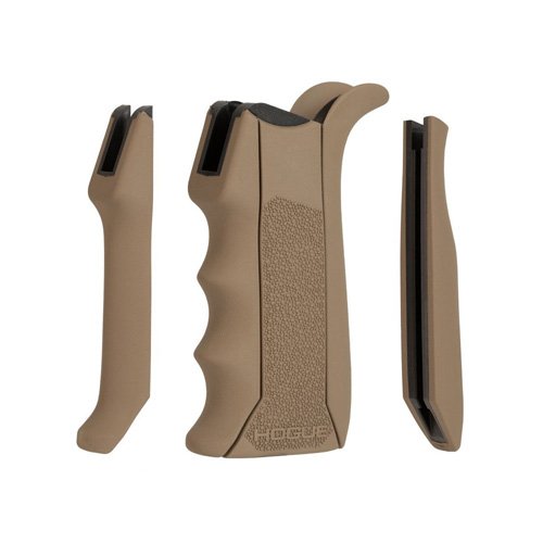 Hogue 13043 Modular Overmolded Rubber Pistol Grip Flat Dark Earth AR-15/M16