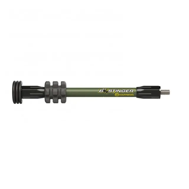 Bee Stinger MicroHex 8 In Green Stabilizer with Countervail - Bee Stinger