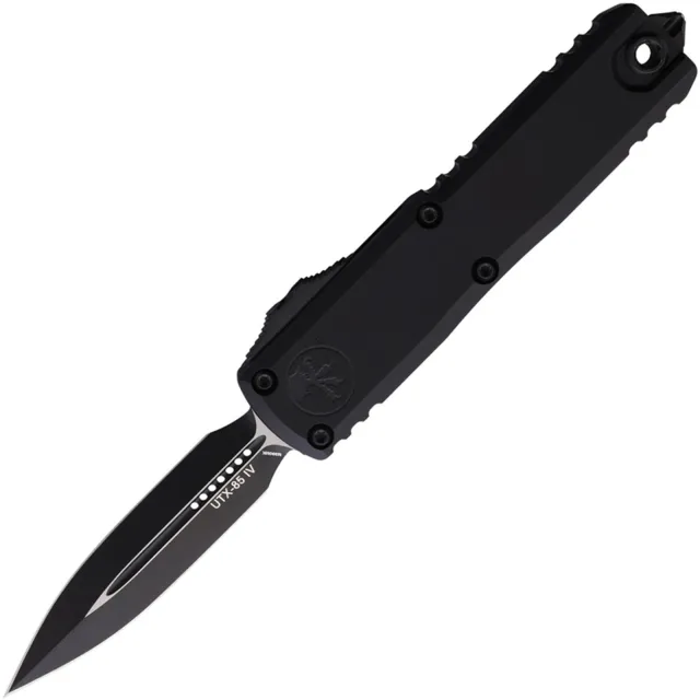 Microtech UTX-85 G4 3.1 In D/E Black ALU HNDL