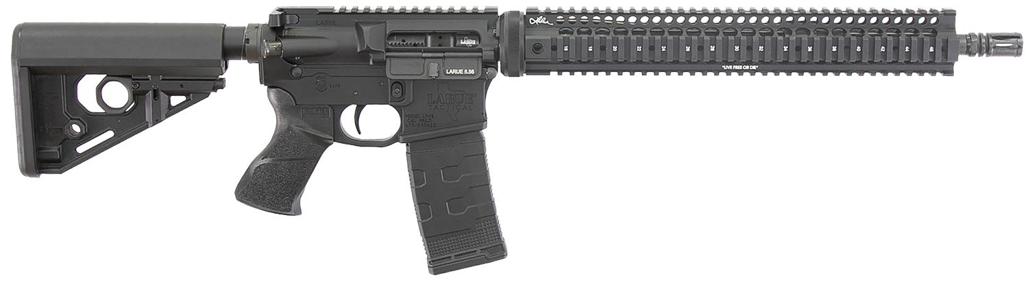 LaRue Tactical LT1555616QUAD LT15 Quad Rail 5.56 30+1 16" Stealth Barre... - LARUE - 5.56 NATO