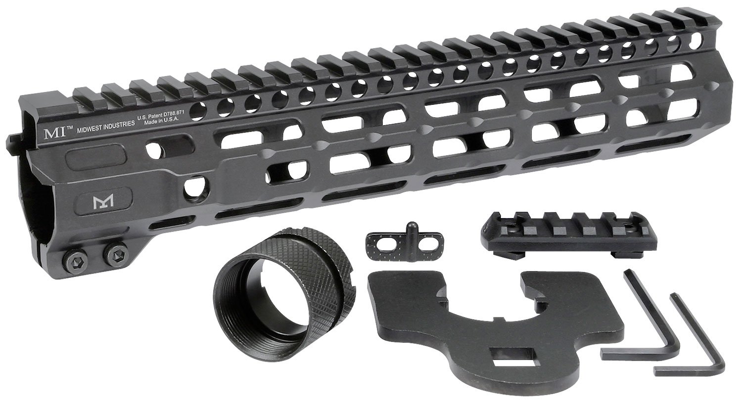 Buy Midwest Industries AR-15 Combat Rail 10.5" M-LOK Handguard online