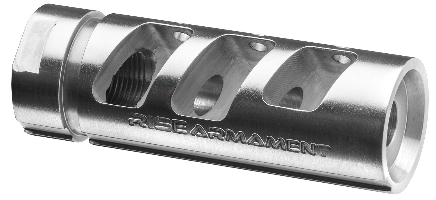 Rise Armament RA-701 Compensator .308/7.62x52 Silver