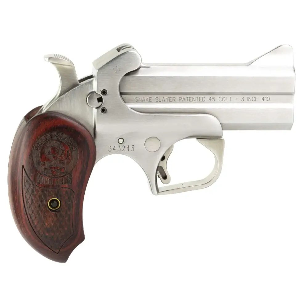 Bond Arms Snake Slayer BASS 45410 .45 Colt .410ga 3.5in Stainless 2rd SA - Bond Arms, Inc. - 410 Bore | 45 Colt