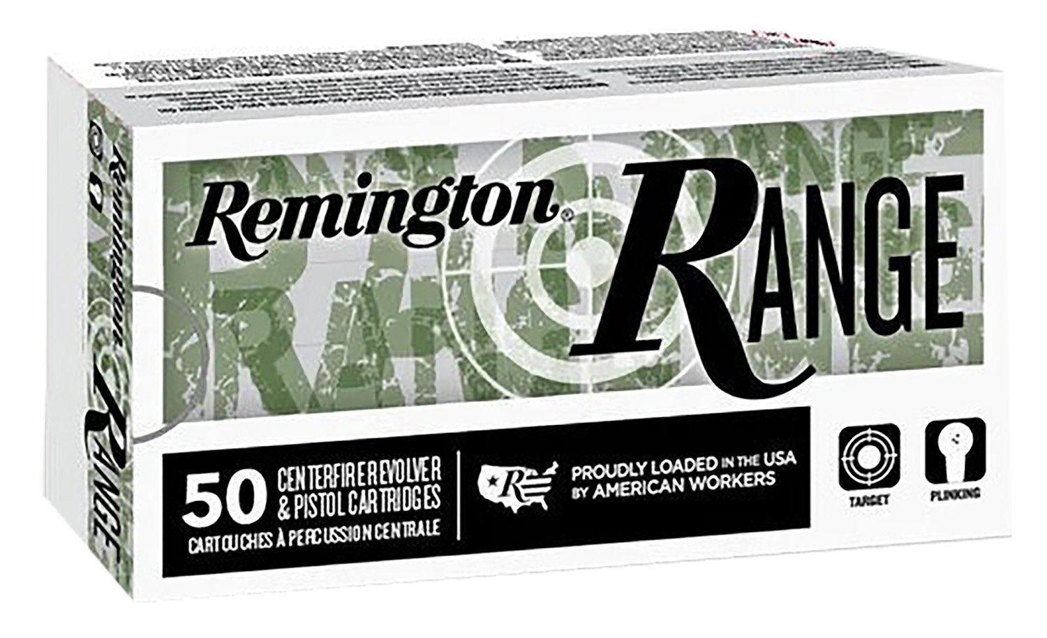 Remington R27781 40 S&W 180 Grain FMJ 50 Rounds Brass Casing