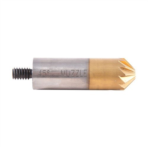 Brownells 45 Tin Coated Cylinder Chamfering 5/8" Diameter Cutter - Brownells