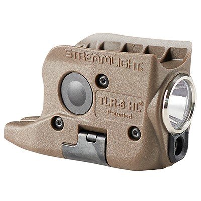 Streamlight 69351 TLR-6 HL G Gun Light 300 Lumens LED Green Laser FDE - Streamlight - 300 LUMENS