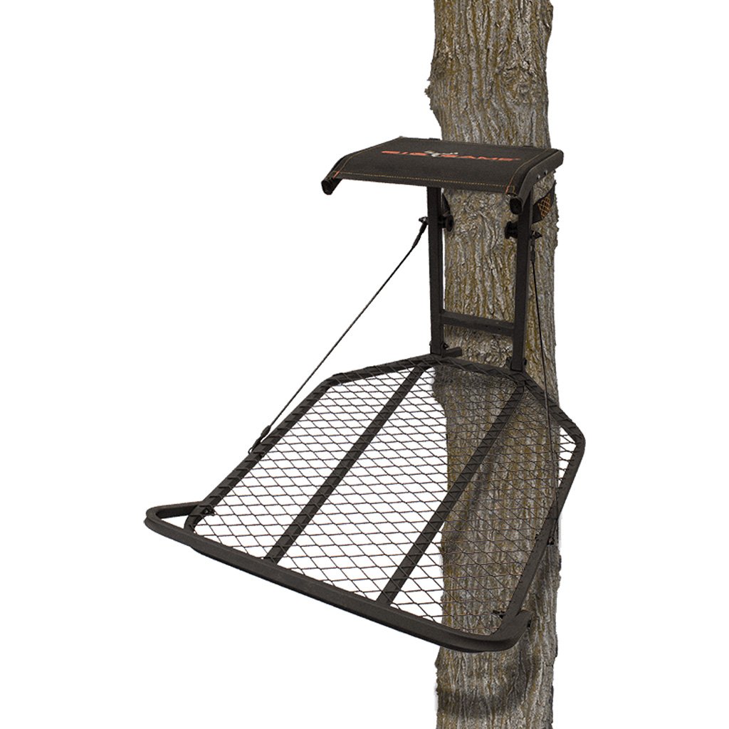 Big Game BGM-FP0100 Captain XL Hang-On Treestand, 300 lbs, 24"x30" Platform