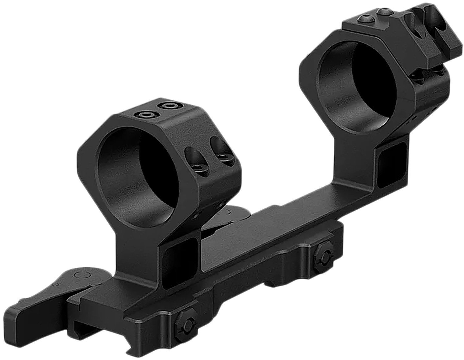 ATN ACMUDCQDMHH Dual Cantilever Scope Mount-Rings Combo High Profile Bla... - ATN