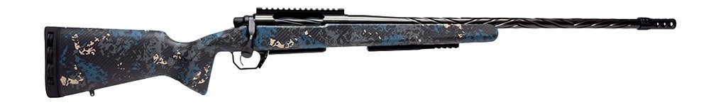 Horizon Firearms HRF-VP2-308W-22R Vandal Prime 2 308 Win 22" Black Chrome Chevron Fluted Threaded Barrel, Black Chrome Steel Receiver w/Picatinny Rail, Arca Rail Forend, Cobalt Basin Iota BKH Carbon F