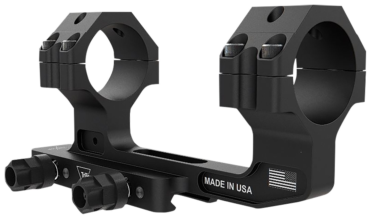 Trijicon AC22050 34mm Cantilever Scope Mount - Q-LOC, 1.93" Height, Matte Black