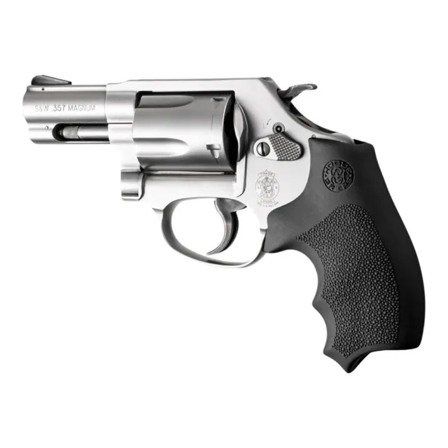 Buy Hogue Overmolded Rubber Bantam Grip Closed Backstrap S&W Round Butt J-Frame Revolvers Black online