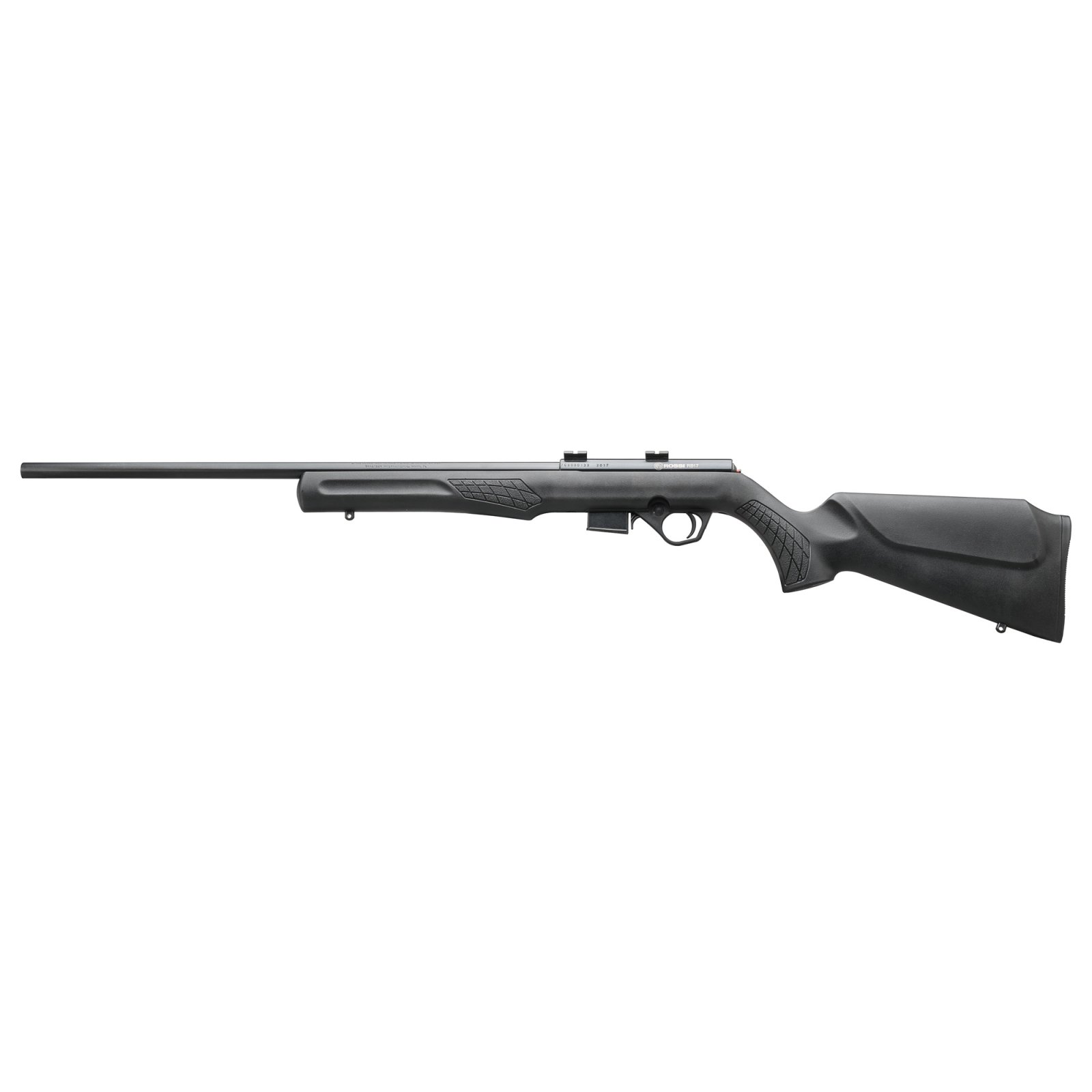 Rossi RB17H2111 Bolt Action 17 HMR Rifle 21" Barrel Matte Black Synthetic Stock
