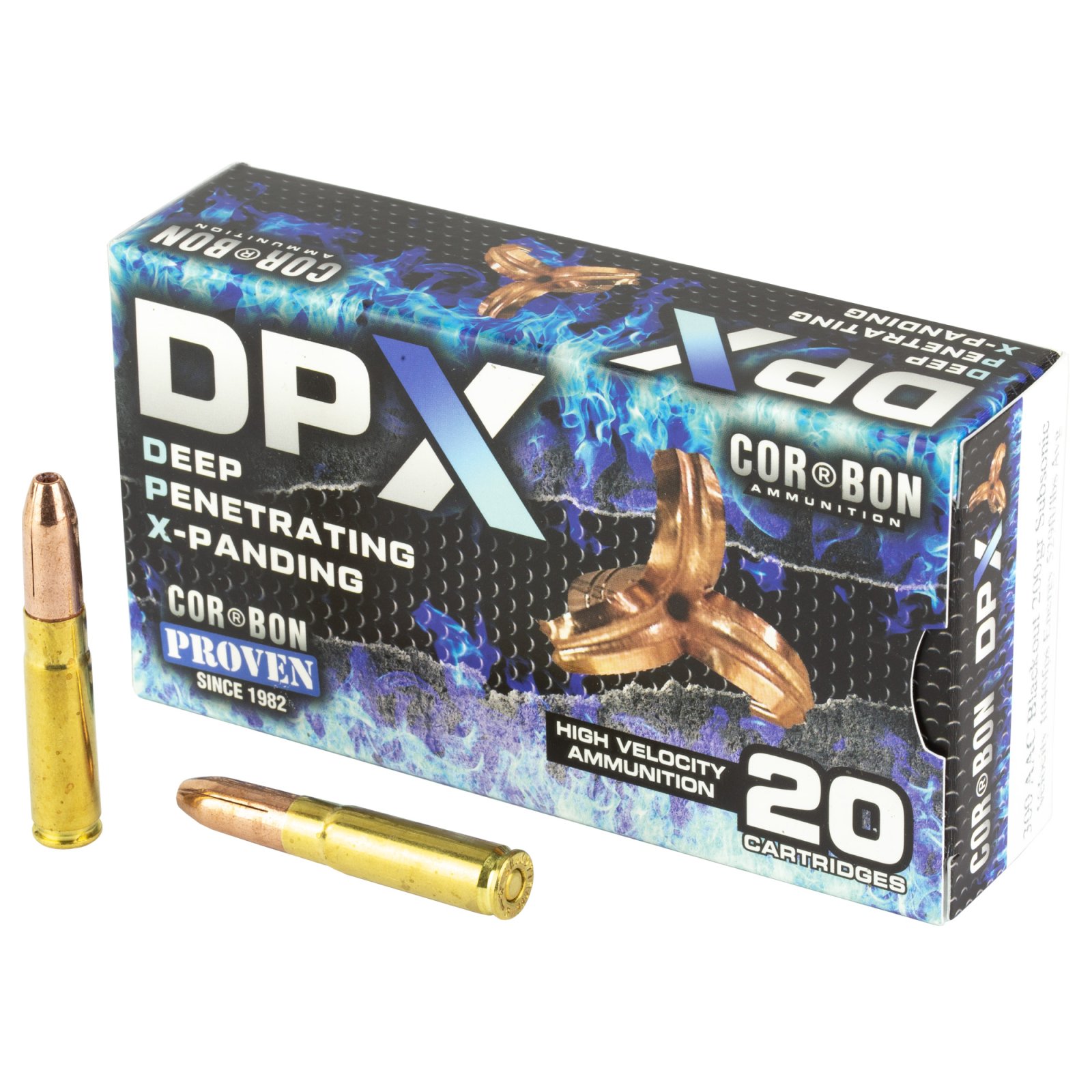 Corbon DPX300AAC200 300 Blackout 200gr Subsonic Copper HP Ammo 20 Rds
