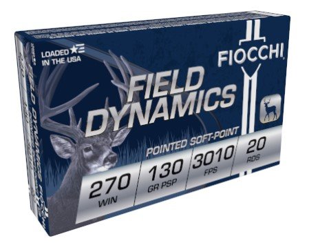 Fiocchi 270SPB Shooting Dynamics 270 Winchester 130 GR Pointed Soft...