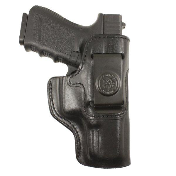 DeSantis 127BAB6Z0 Inside Heat IWB Black Leather Holster Glock 19/23 RH - View 2