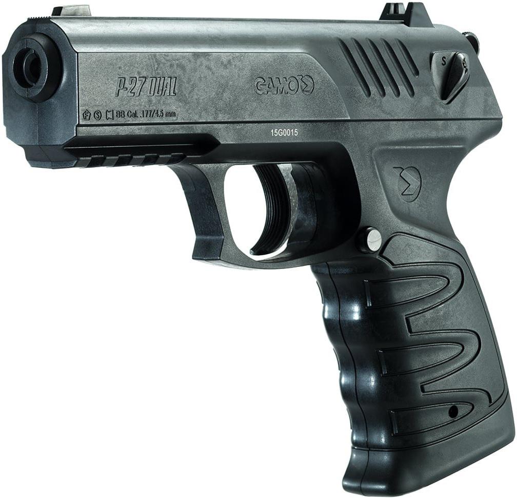 Gamo P-27 611139554 Dual Pellet/BB CO2 Pistol, .177 Cal, 430 FPS, 16-Rd - View 2