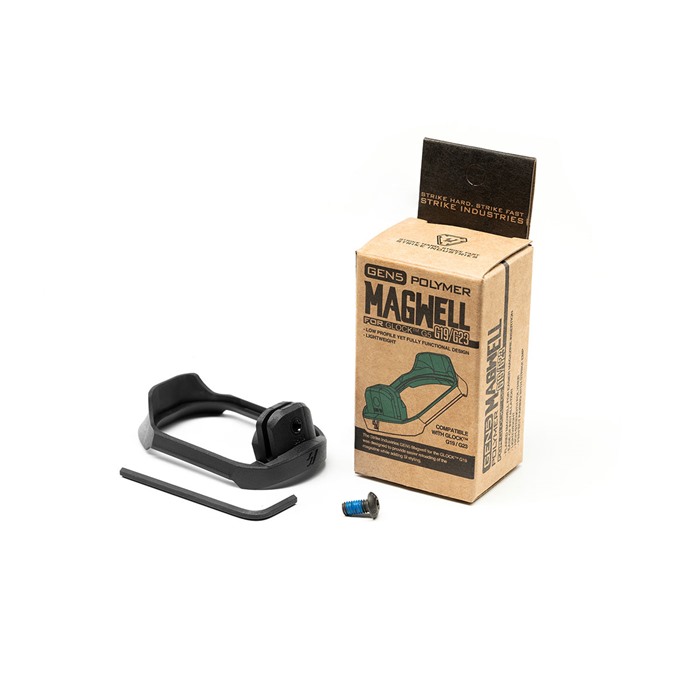 Strike Industries G5MAGWELL19 Flared Magwell for Glock 19/23 Gen5 Black - View 2
