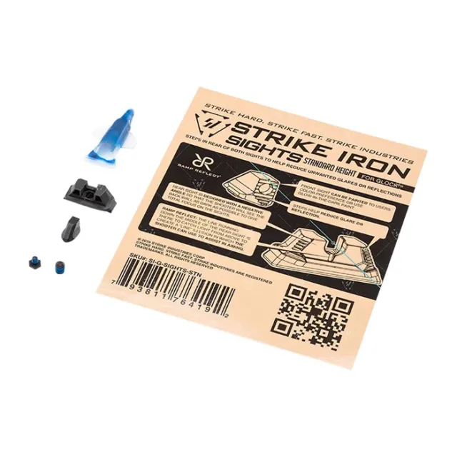 Strike Industries SI-G-SIGHTS-STN Iron Sight Set for Glock 37/38 - View 2