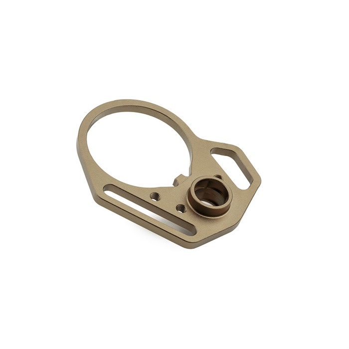 Strike Industries Ultralight Multi-FUNTION End Plate & Anti-Rotation FDE - View 3