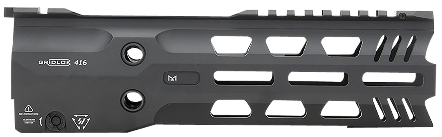 Strike Industries GRIDLOK416L9 9" M-LOK Rail Black Aluminum Quick Detach - View 2