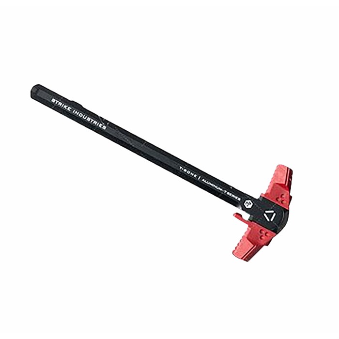 Strike Industries AR-TBCH-223-BK-RED T-Bone Charging Handle .223/5.56 Red - View 2