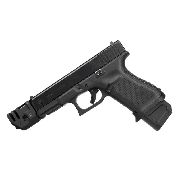 Strike Industries G5MDCOMPC Mass Driver Compensator Black Glock 19 Gen 5 - View 4