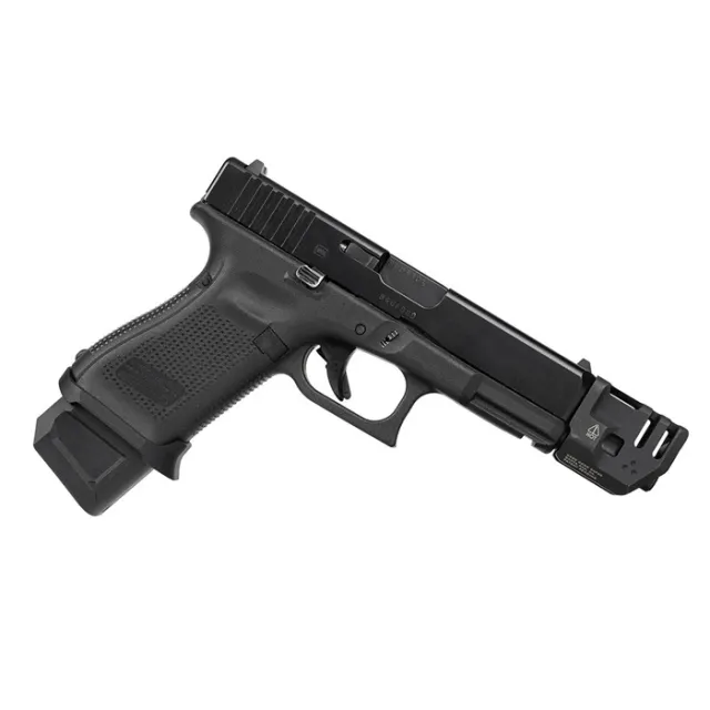 Strike Industries G5MDCOMPC Mass Driver Compensator Black Glock 19 Gen 5 - View 5