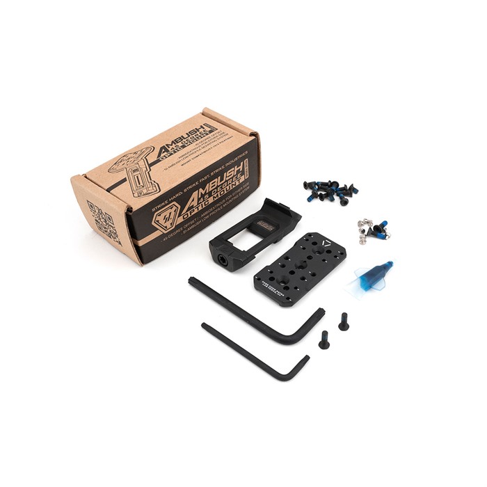 Strike Industries AMBUSHOM45 45-Degree Optic Mount Black Anodized Aluminum - View 2
