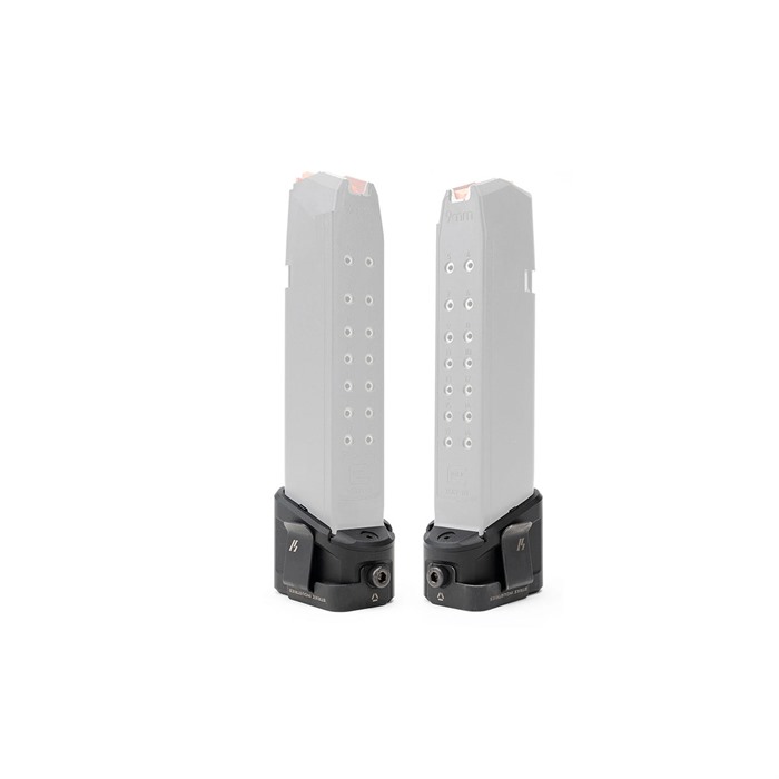 Strike Industries EMPALG17BK Extended Mag Plate for Glock G17/G22 Black - View 4