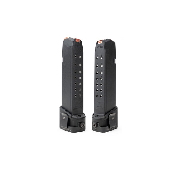 Strike Industries EMPALG17BK Extended Mag Plate for Glock G17/G22 Black - View 5