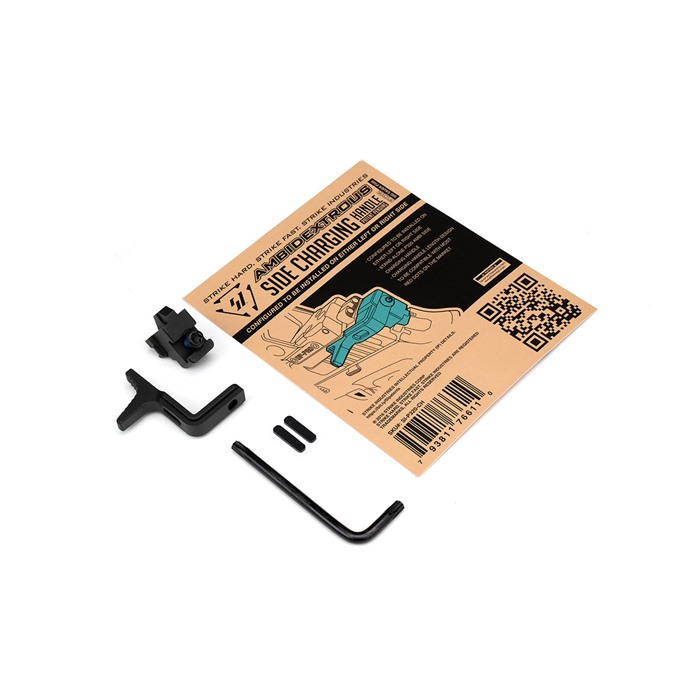 Strike Industries P320CH Charging Handle Sig P320 Black Aluminum Ambidextrous - View 2