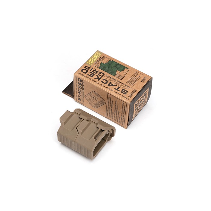 Strike Industries ARCMSSAFEXTFDE Angled Grip Flat Dark Earth - View 2