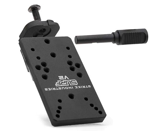 Strike Industries GSURFV2 Scorpion Reflex Mount for Glock, Black Aluminum - View 2