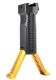 Strike Industries SI-AR-AL-BIPOD-TITAN Bipod Grip Gray Polymer Aluminum Legs - View 2