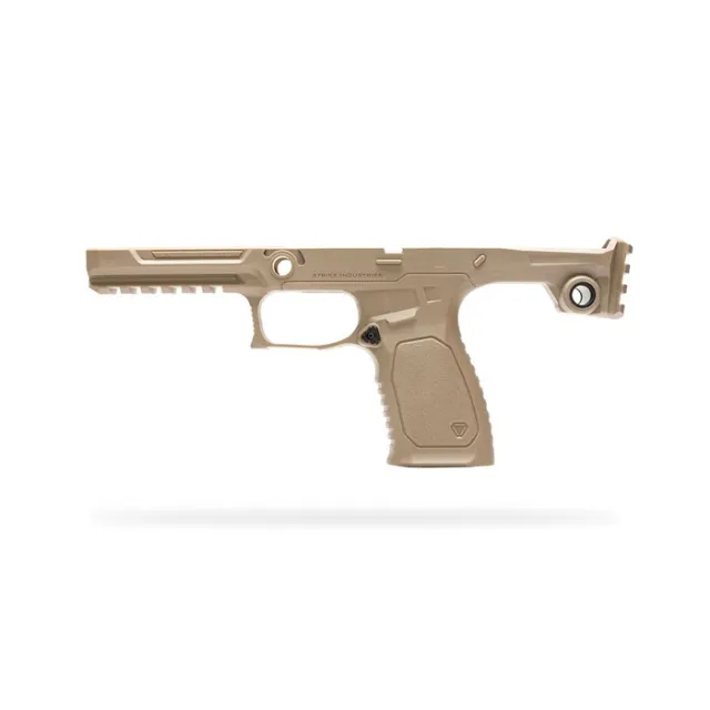 Strike Industries SI-SMC-B-P320-S-FDE Bravo Chassis 9mm Luger FDE P320 - View 3