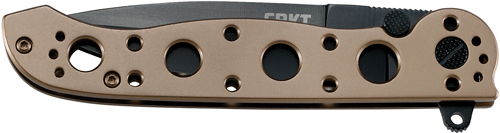 CRKT M16-03BK Folding Knife 3.55" Bronze Black Blade - View 2