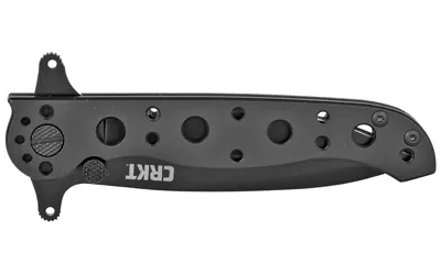 CRKT M21-10 3.1" Serrated Drop Blade Black Stainless Steel Handle - View 4