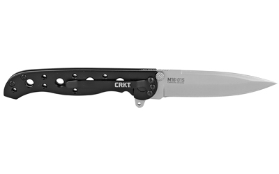 CRKT M16-01S Folding Knife 3.06" Spear Point 8Cr14MoV SS Blade Black Oxide Stainless Steel Handle - View 3