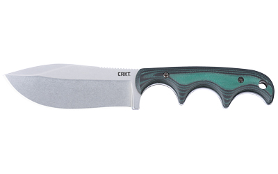 CRKT 2376 Minimalist 2.9" D2 Drop Blade Green Micarta Handle - View 2