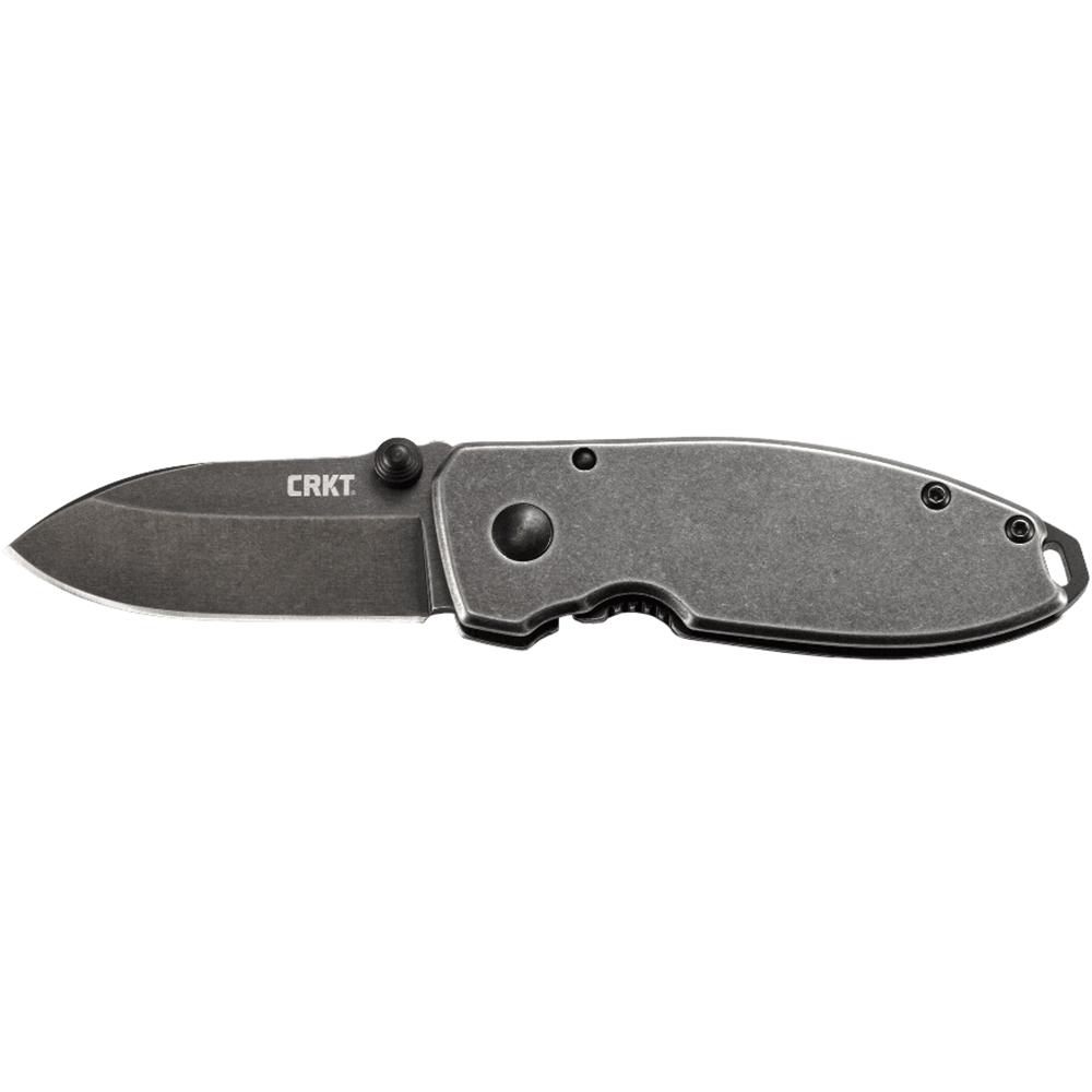 CRKT Squid 2490KSC Folding Knife 2.16 in Blade Black Stonewash Frame Lock - View 2