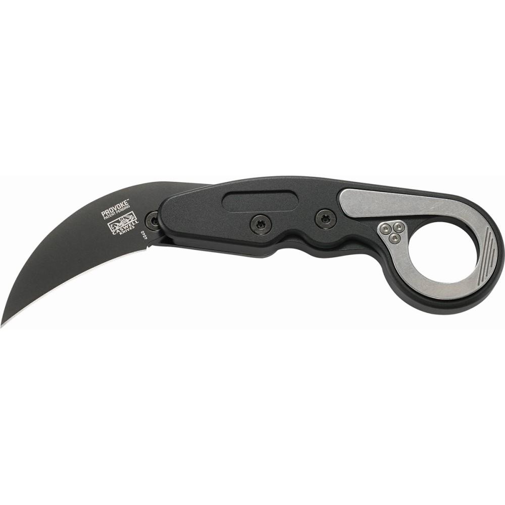 CRKT 4040 Provoke 2.4" BL/PL Karambit Kinematic TiNi Finish - View 2