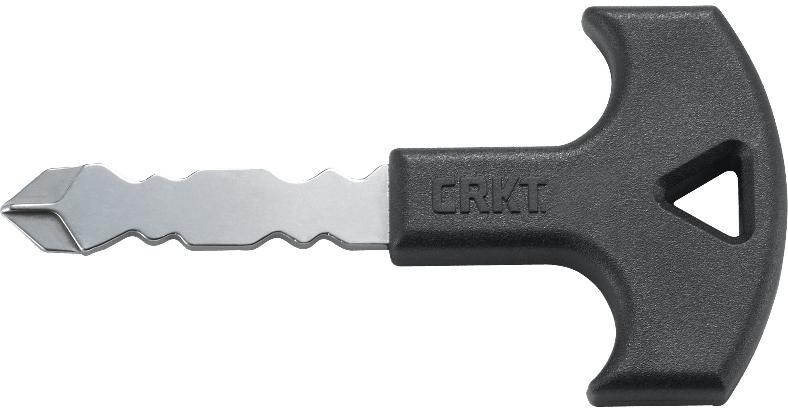 CRKT Williams Defense Key 3.57" 3CR13 Steel Concealed Carry Tool Matte - View 2