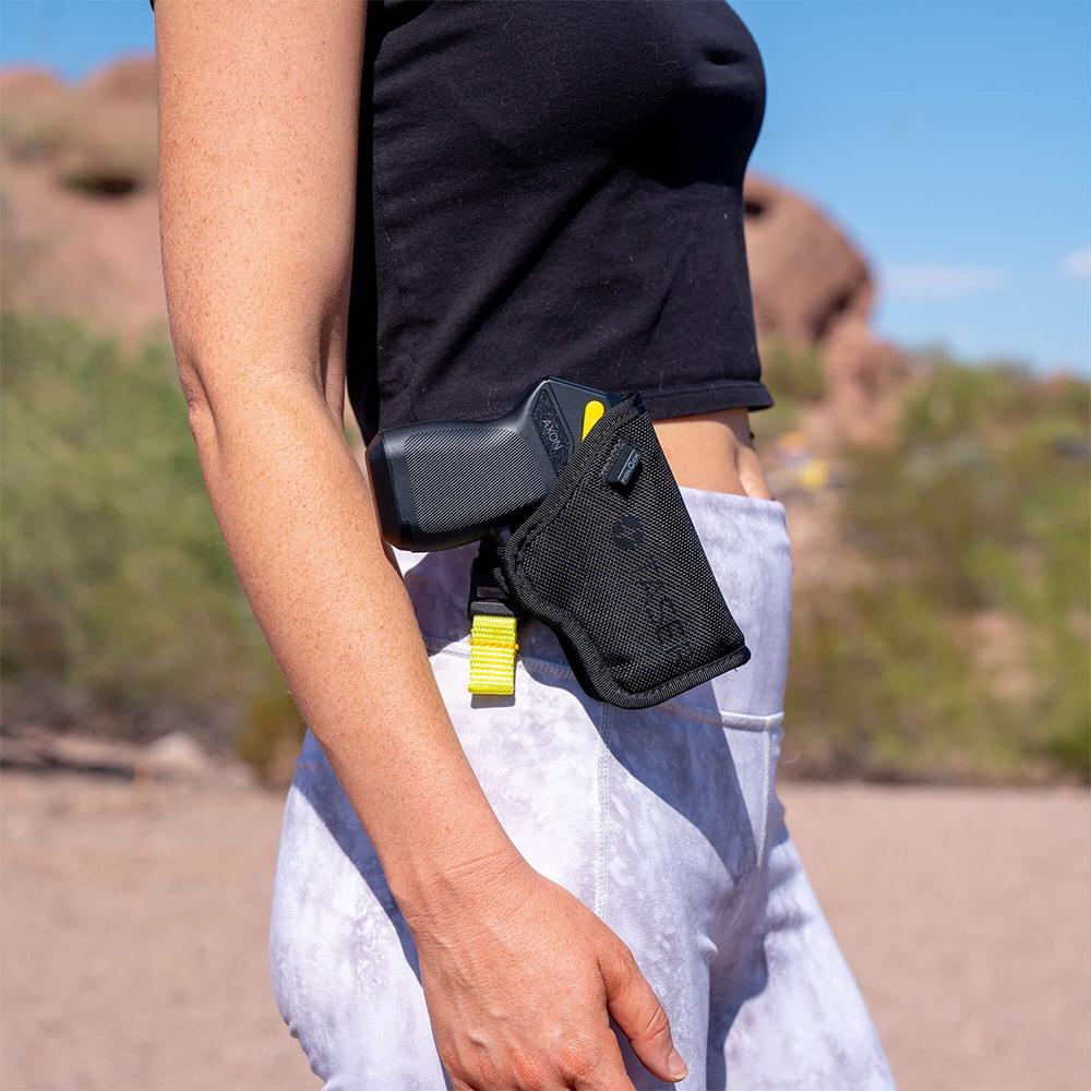 TASER/AXON 101497 Pulse 2 Range of 15 ft Black/Yellow Polymer - View 2