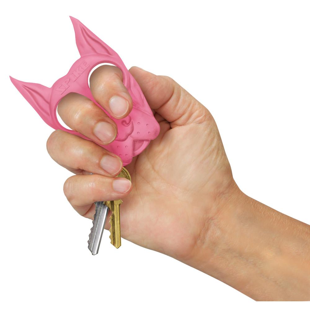 PS Spike Self Defense Key Chain Pink SPIKE-RD - View 2